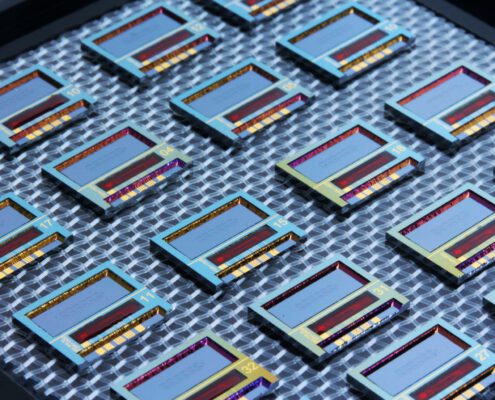 individual photonic integrated biosensor chips