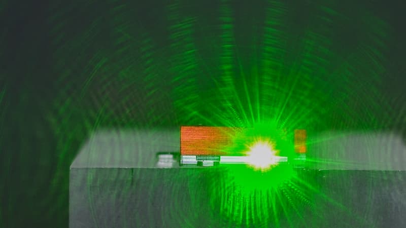 An integrated photonic laser made by a laser design engineer