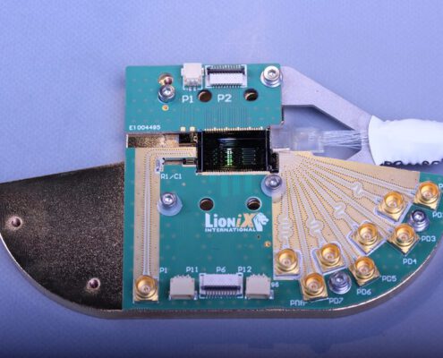A photonic integrated circuit module for integrated microwave photonics