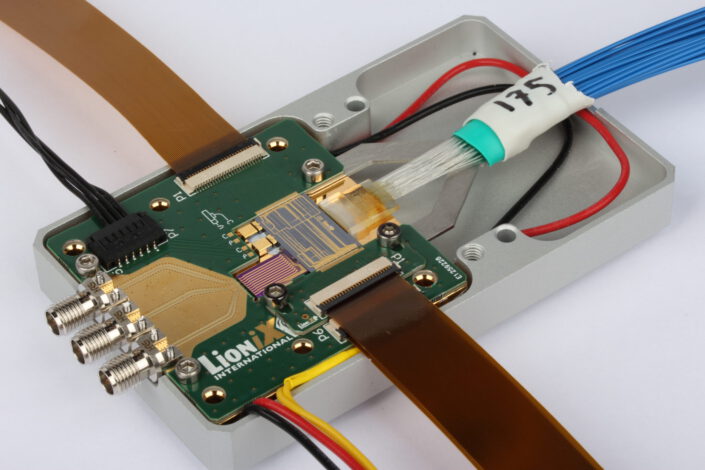 Photo of the repeater module with the package open.