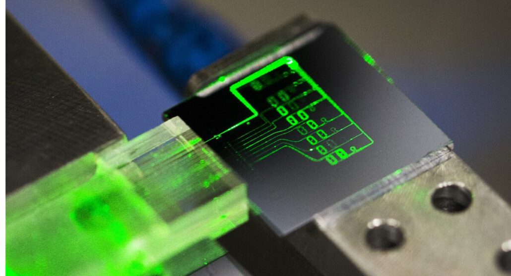 A picture of a Photonic biosensor