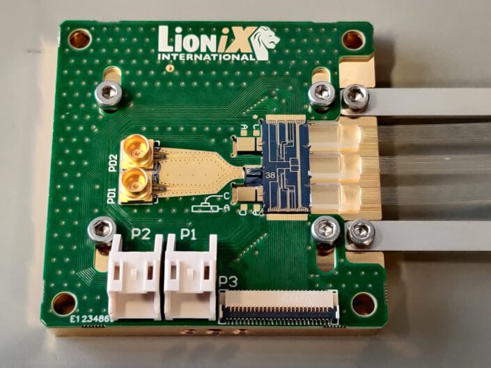 LioniX dual hybrid InP/Si3N4 laser assembly